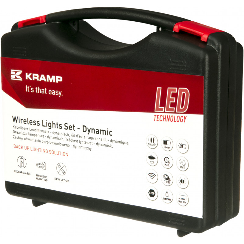 Phare de travail LED carré 24W faisceau large - Agrileader