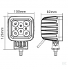 Phare de travail LED carré 42Wl très longue portée
