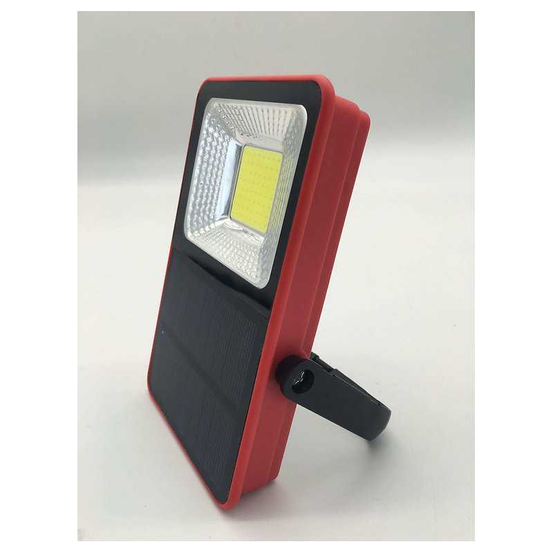 Mini projecteur LED solaire nomade