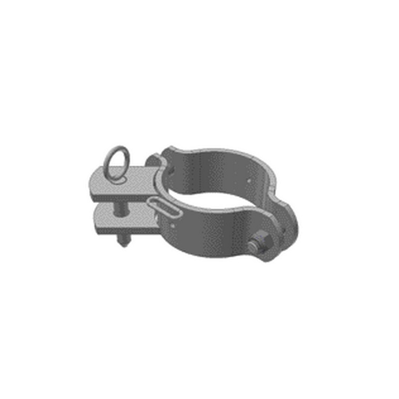 BRIDE POUR POTEAU ROND D.102 MM DANS L'AXE BRIDE POUR POTEAU ROND D.102 MM DANS L'AXE