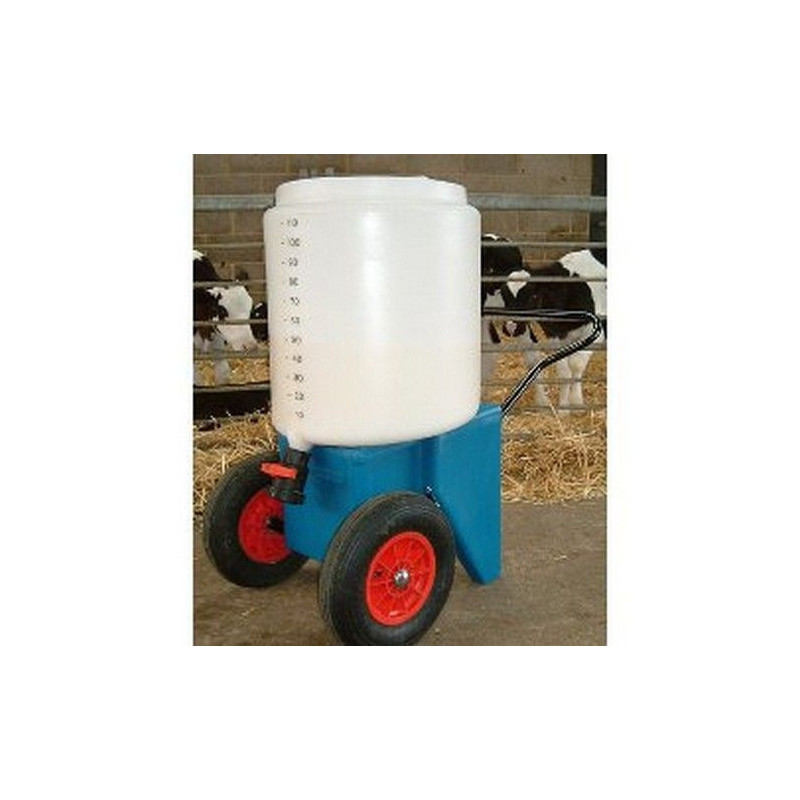 CHARIOT POUR LE TRANSPORT DE LAIT CHARIOT POUR LE TRANSPORT DE LAIT