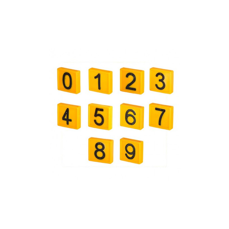 PLAQUETTES NUMEROTEES PLAQUETTES NUMEROTEES