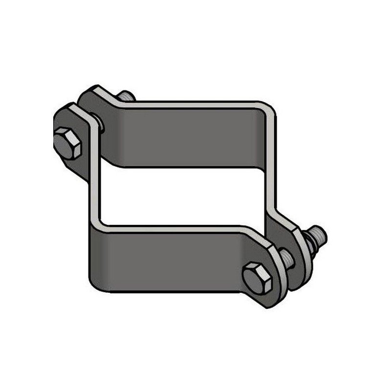 BRIDE POUR POTEAU CARRE 100 X 100 BRIDE POUR POTEAU CARRE 100 X 100