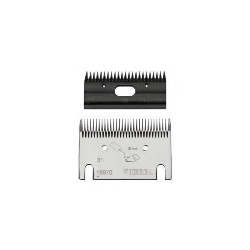 Jeu de peignes 15/31 dents