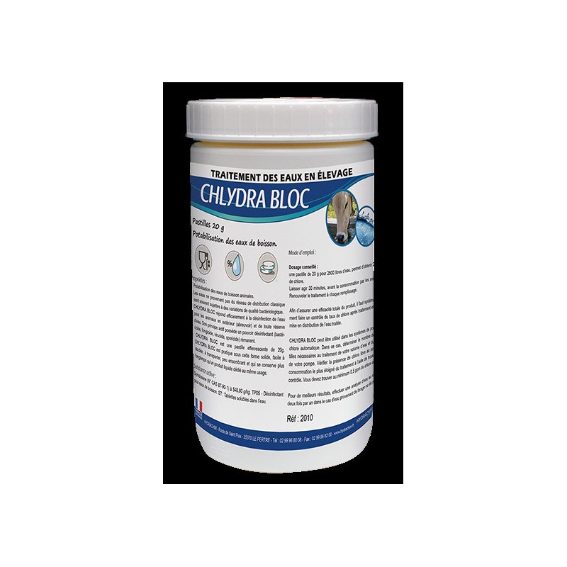 CHLYDRA BLOC- Pastille 20 Gr CHLYDRA BLOC- Pastille 20 Gr