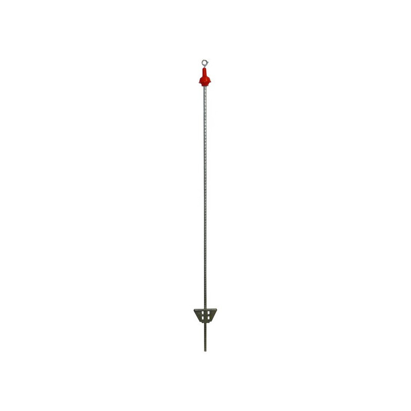 Piquet oval avec isolateur de tête Piquet oval avec isolateur de tête