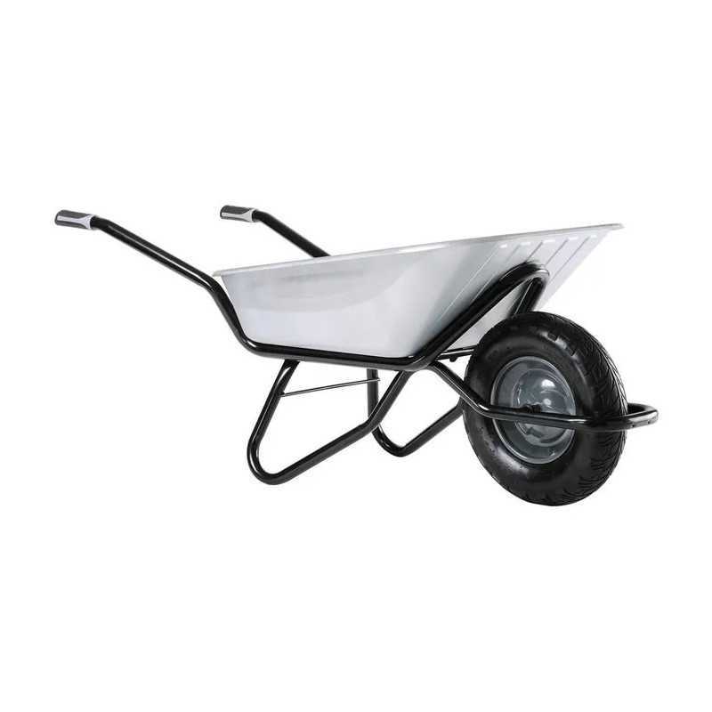 Brouette Clipso galva roue gonflée 100L Brouette Clipso galva roue gonflée 100L