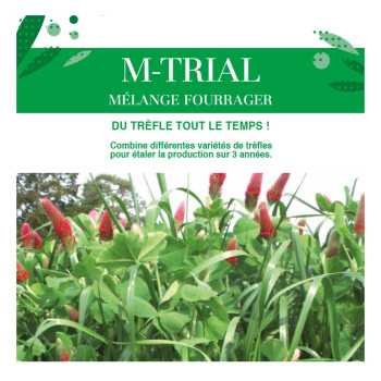 Mélange fourrager M-TRIAL - Sac 15 kg