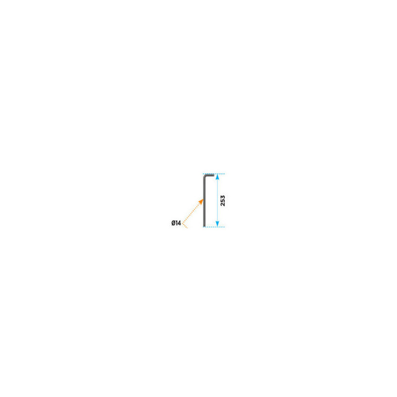 Broche pour fixation simple Broche pour fixation simple