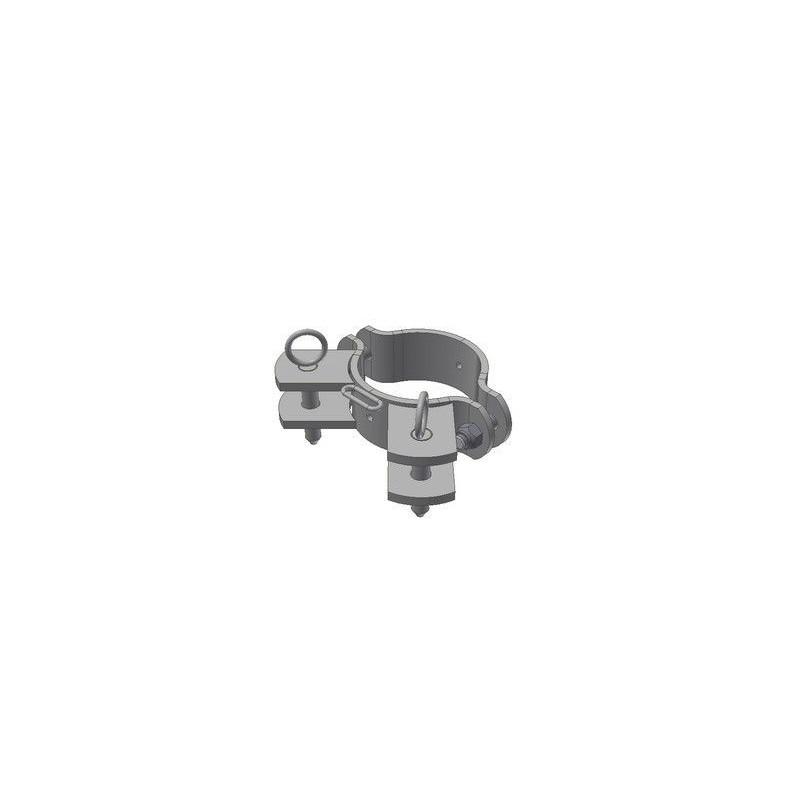 BRIDE POUR POTEAU ROND NU D.102 MM