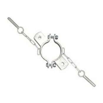 BRIDE POUR POTEAU ROND NU D.102 MM