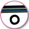 02847-Tuyaux courts à air caoutchouc D.7 mm x L : 267 mm - Sachet de 20