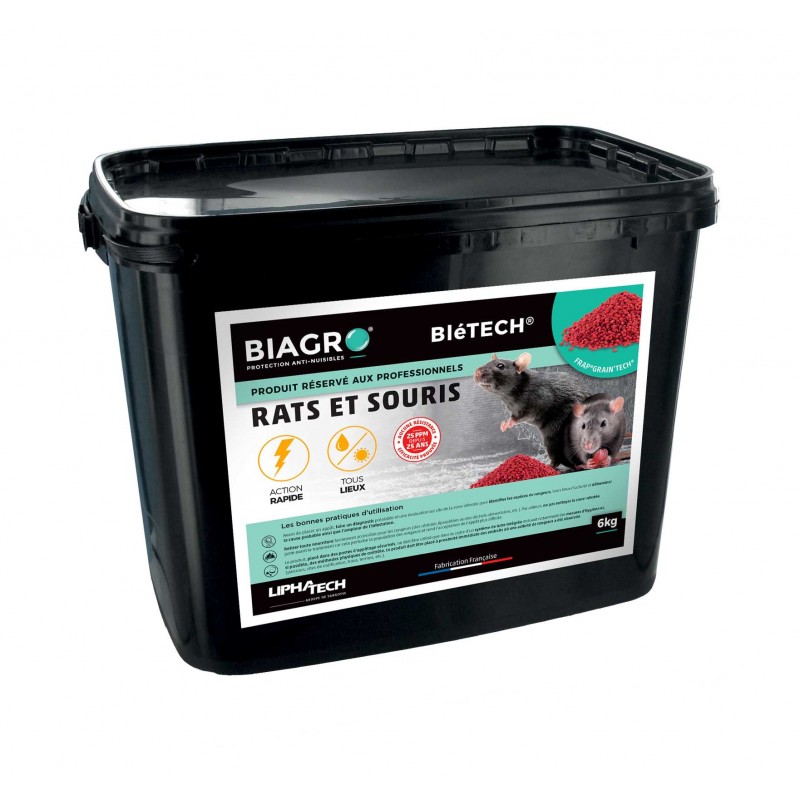 FRAP Wheat Tech Garages & Abris 150 g - Appât Souris & Rats