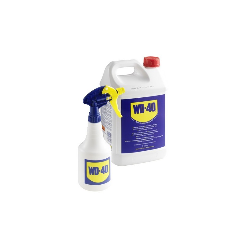 Dégrippant WD-40 professionnel 5L + pulvérisateur