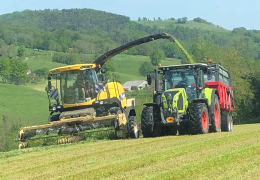 AGRI-REPORTAGE CHEZ L'EARL ESTIVAL | Ray-grass Hybride dans le cantal.