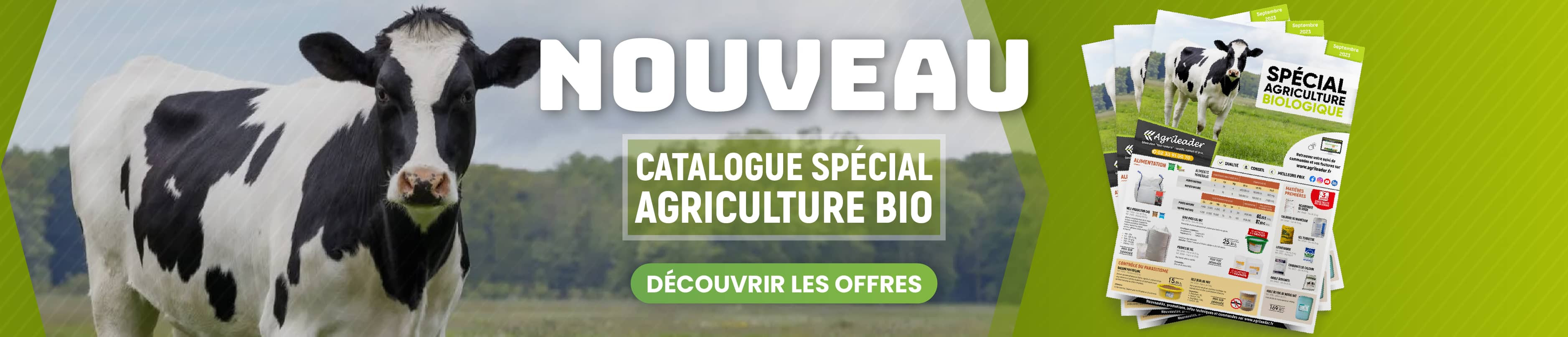 Nouveau catalogue spécial AGRICULTURE BIO !